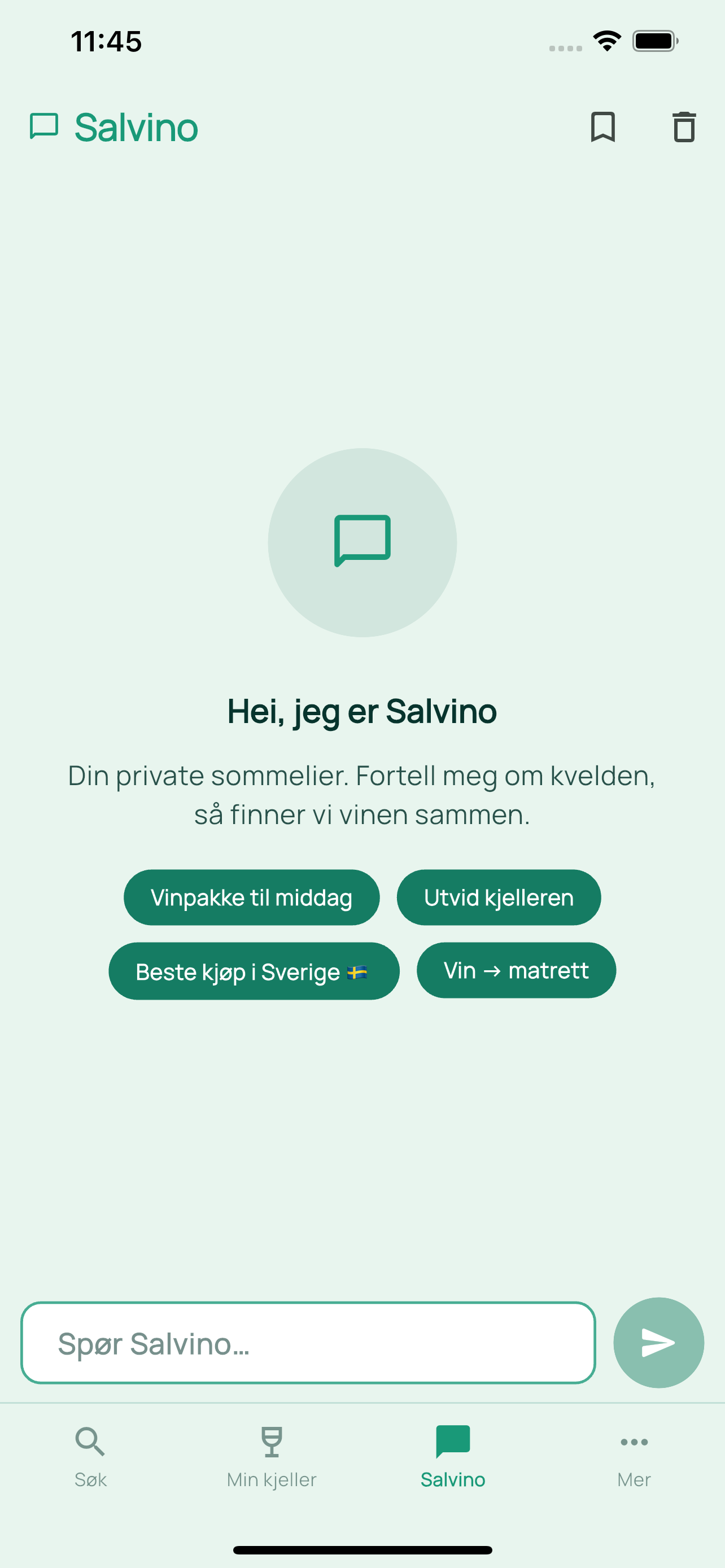 Salvino – AI-sommelier chat
